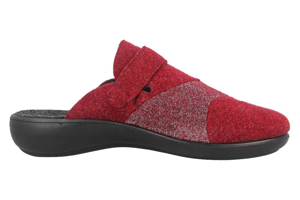 Westland Korsika 308 Clogs & Hausschuhe In Übergrößen Rot 15308-PL315-460 Große Damenschuhe