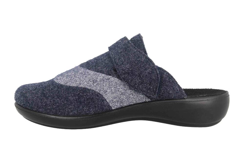 Westland Korsika 308 Clogs & Hausschuhe in Übergrößen Blau 15308 PL 315 505 große Damenschuhe