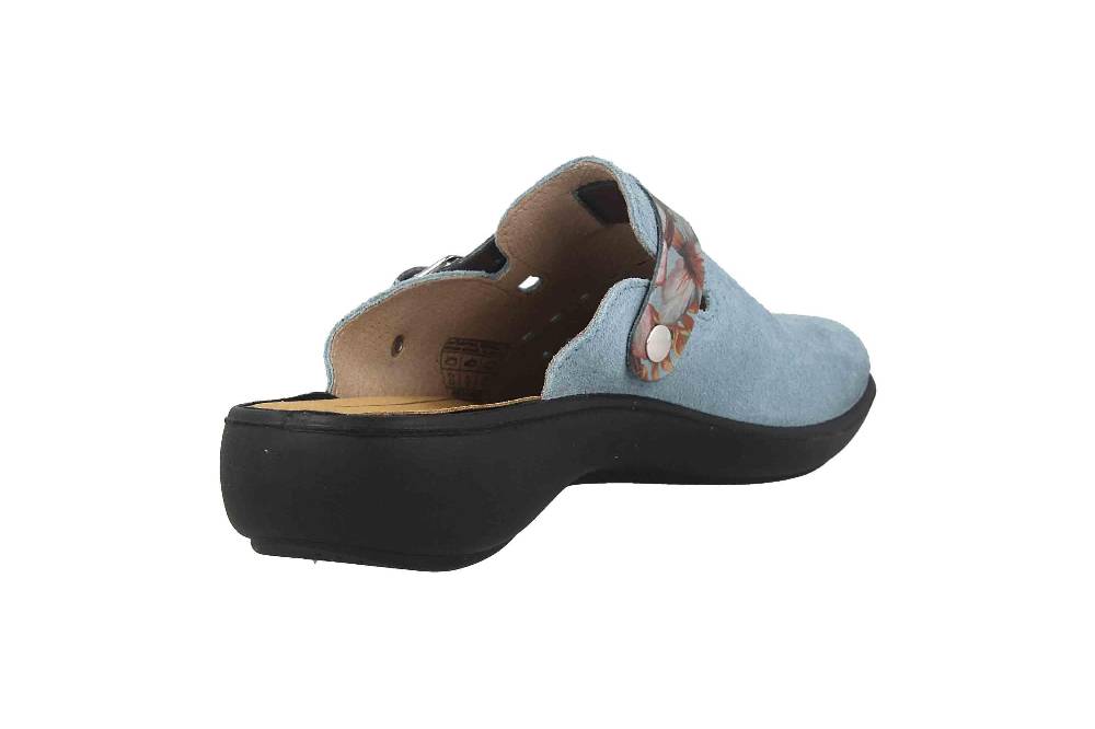 Westland Korsika 345 Clogs & Hausschuhe In Übergrößen Blau 15345 28 521 Große Damenschuhe