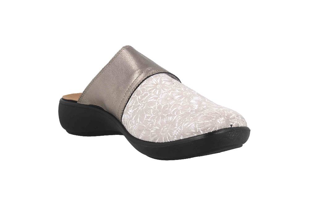 Westland Korsika 346 Clogs & Hausschuhe In Übergrößen Taupe 15346 60 250 Große Damenschuhe