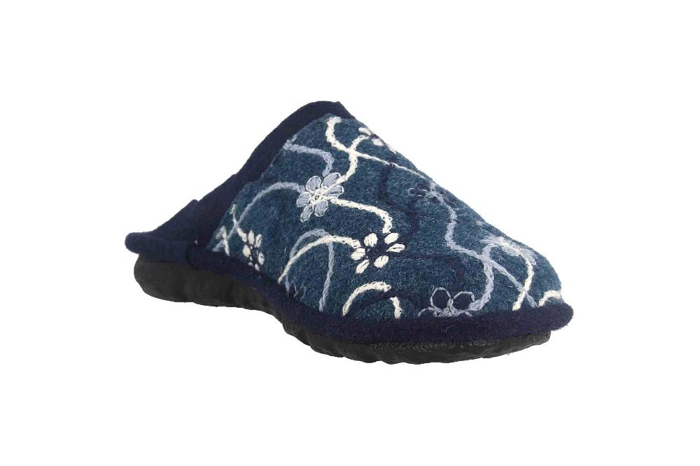Westland Lille 100 Clogs & Hausschuhe In Übergrößen Blau 28100 127 532 Große Damenschuhe