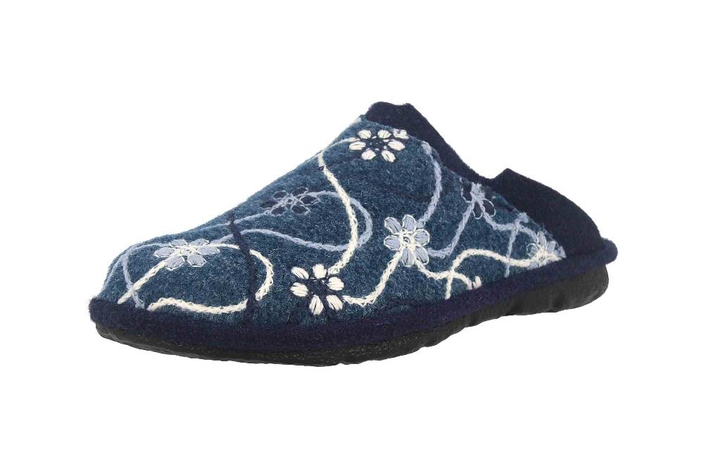 Westland Lille 100 Clogs & Hausschuhe In Übergrößen Blau 28100 127 532 Große Damenschuhe