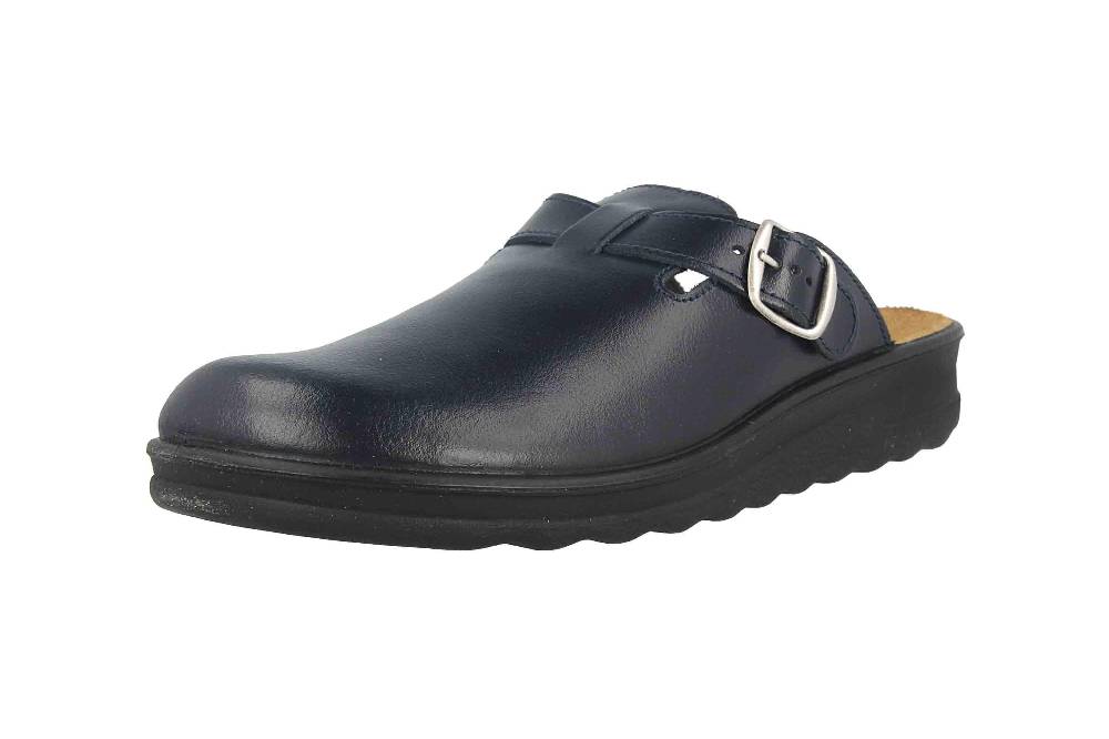 Westland Metz 265 Clogs & Hausschuhe In Übergrößen Blau 26265 95 505 Große Herrenschuhe