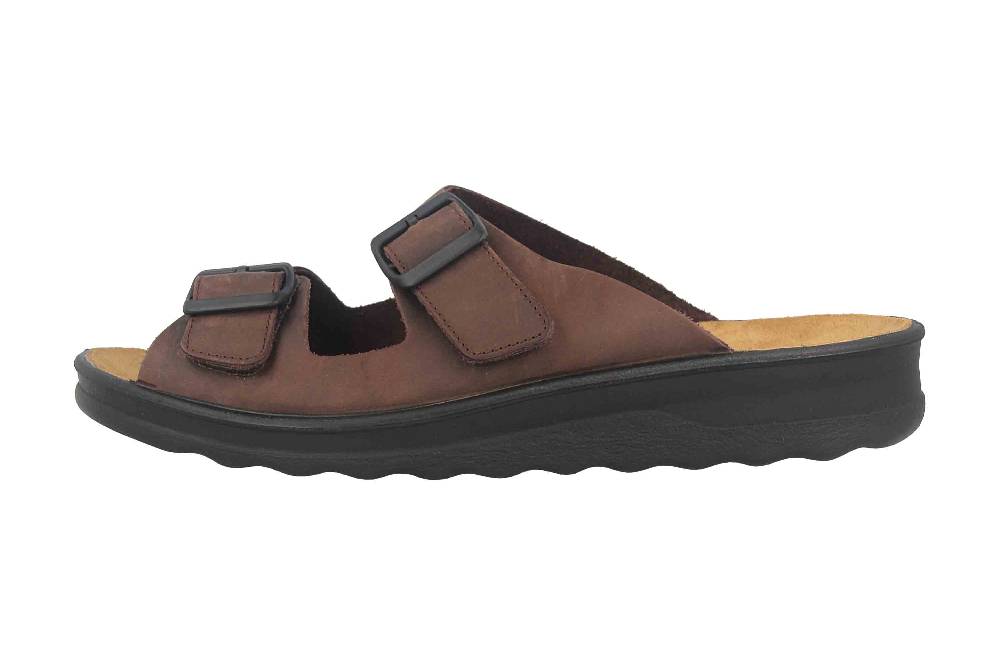 Westland Metz 266 Pantoletten in Übergrößen Braun 26266 348 380 große Herrenschuhe