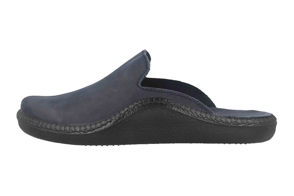 Westland Monaco 202 G Clogs & Hausschuhe In Übergrößen Blau 20602 348 540 Große Herrenschuhe