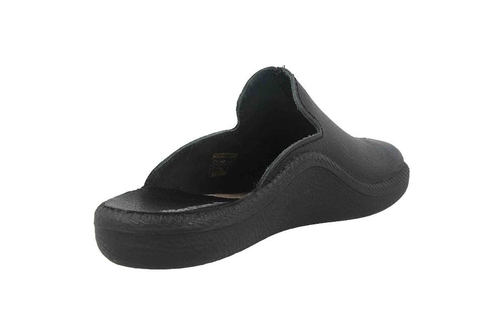 Westland Monaco 202 G Clogs & Hausschuhe In Übergrößen Schwarz 20602 96 100 Große Herrenschuhe