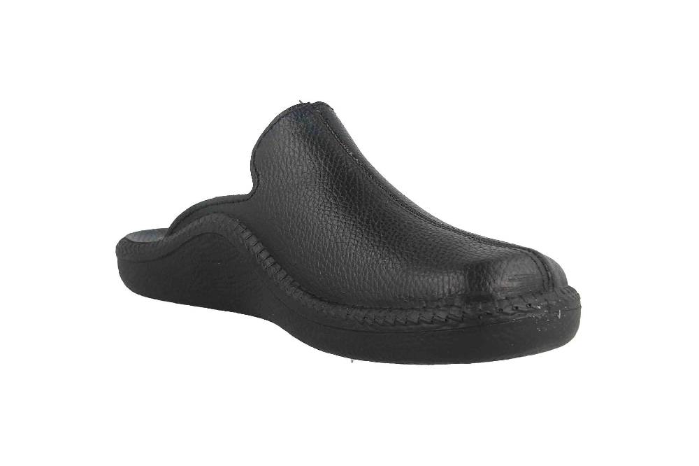 Westland Monaco 202 G Clogs & Hausschuhe In Übergrößen Schwarz 20602 96 100 Große Herrenschuhe