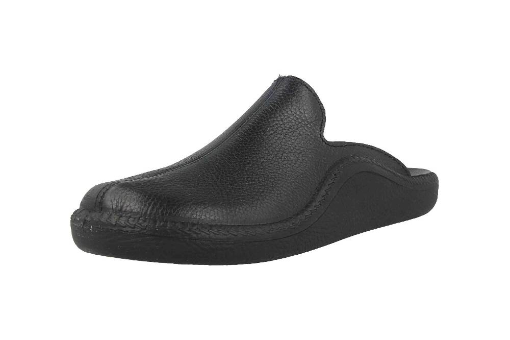 Westland Monaco 202 G Clogs & Hausschuhe In Übergrößen Schwarz 20602 96 100 Große Herrenschuhe
