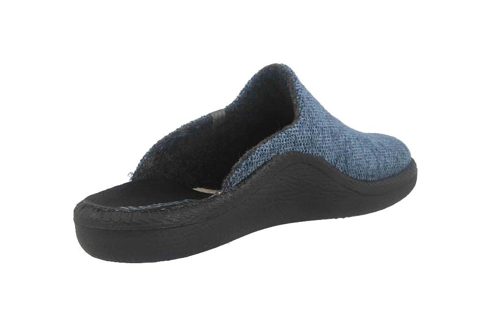 Westland Monaco 222 Clogs & Hausschuhe In Übergrößen Blau 20622-MA572-540 Große Herrenschuhe