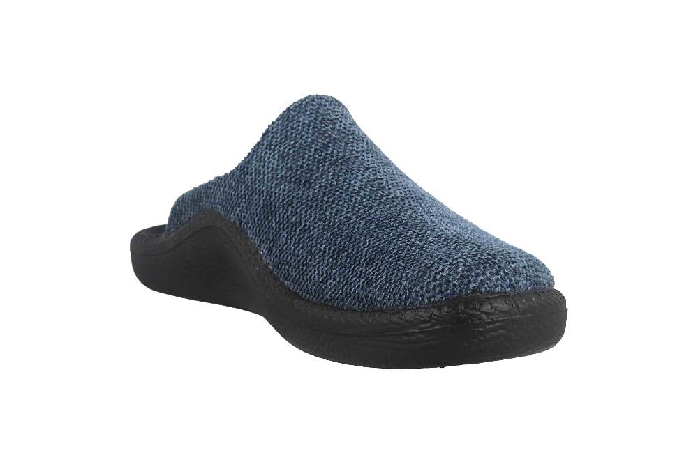 Westland Monaco 222 Clogs & Hausschuhe In Übergrößen Blau 20622-MA572-540 Große Herrenschuhe