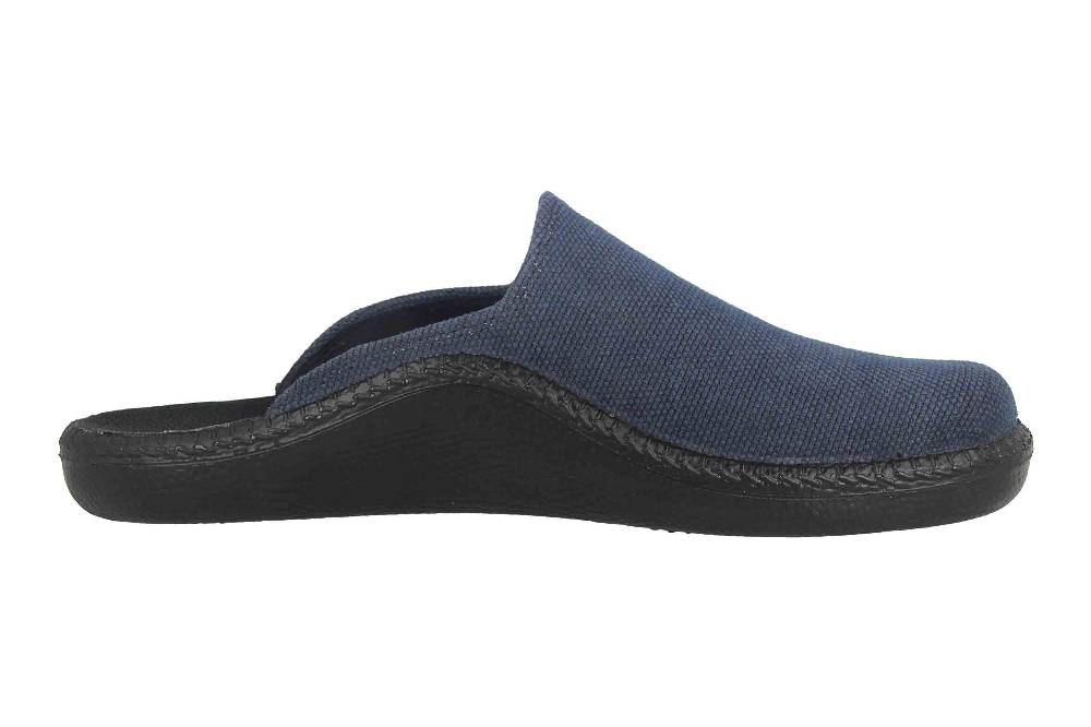 Westland Monaco 223 Clogs & Hausschuhe In Übergrößen Blau 20623 70 505 Große Herrenschuhe
