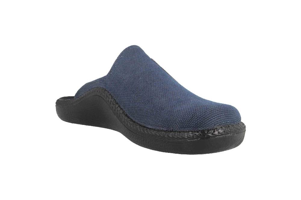 Westland Monaco 223 Clogs & Hausschuhe In Übergrößen Blau 20623 70 505 Große Herrenschuhe
