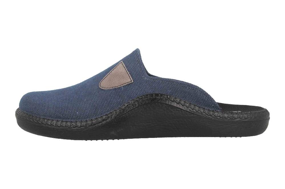 Westland Monaco 223 Clogs & Hausschuhe in Übergrößen Blau 20623 70 505 große Herrenschuhe