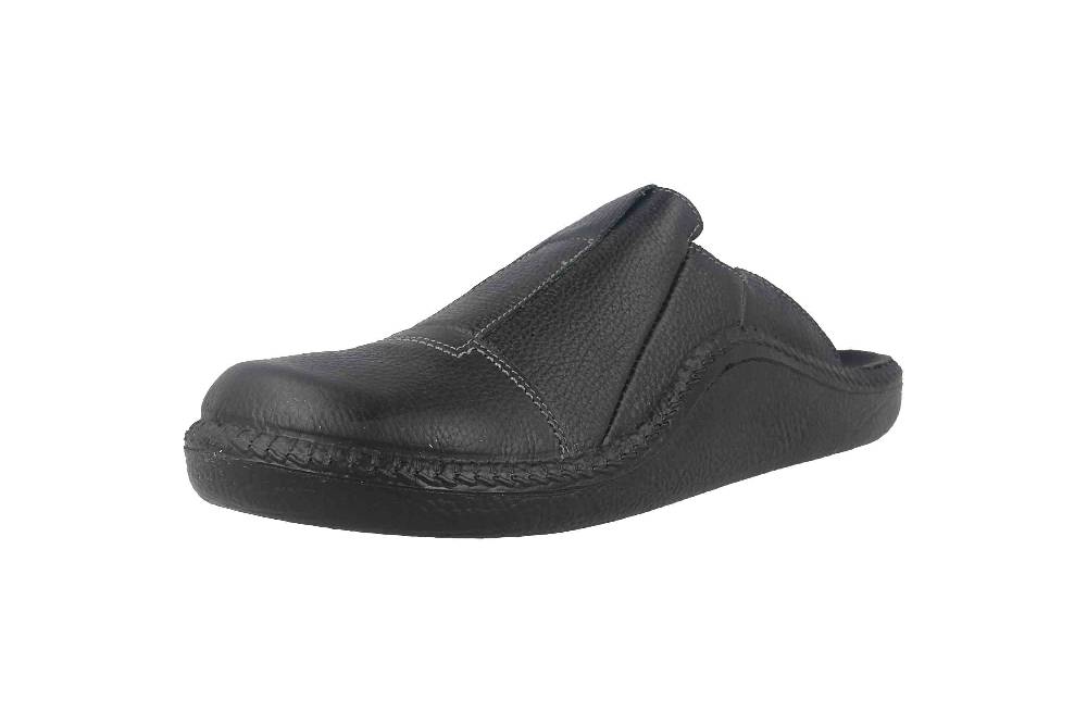 Westland Monaco 288 Clogs & Hausschuhe In Übergrößen Schwarz 20688 15 100 Große Herrenschuhe