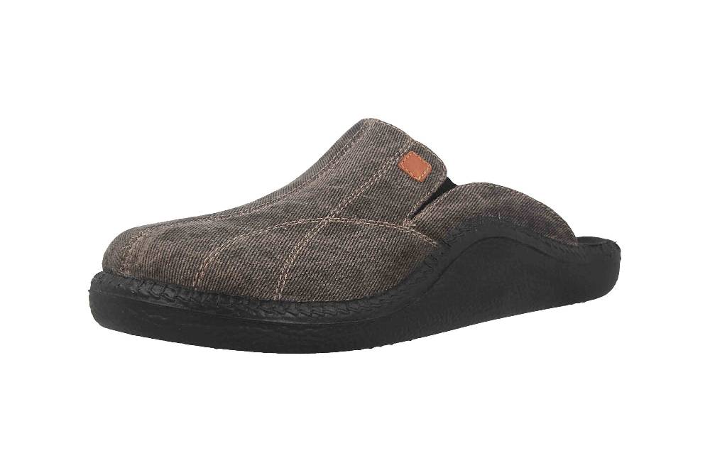 Westland Monaco 296 Clogs & Hausschuhe In Übergrößen Braun 20696 70 318 Große Herrenschuhe