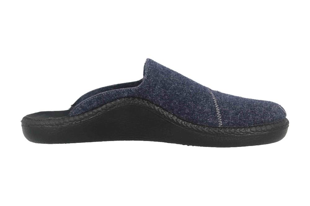 Westland Monaco 302 Clogs & Hausschuhe In Übergrößen Blau 20630 119 506 Große Herrenschuhe