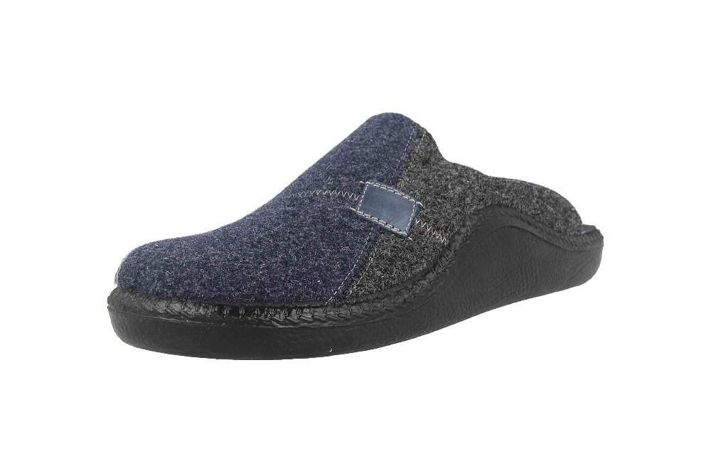 Westland Monaco 302 Clogs & Hausschuhe In Übergrößen Blau 20630 119 506 Große Herrenschuhe