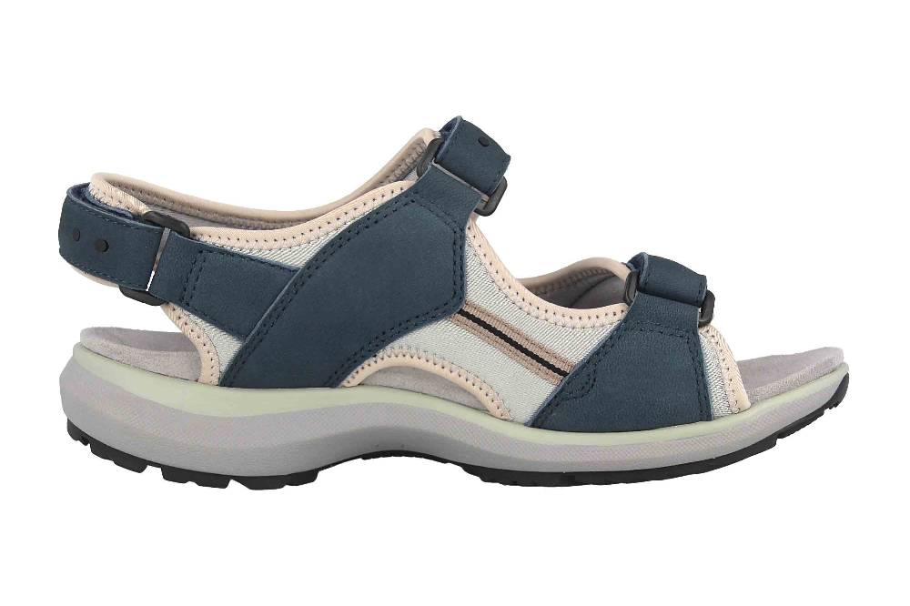 Westland Olivia 02 Sandalen In Übergrößen Blau 78402 21 500 Große Damenschuhe