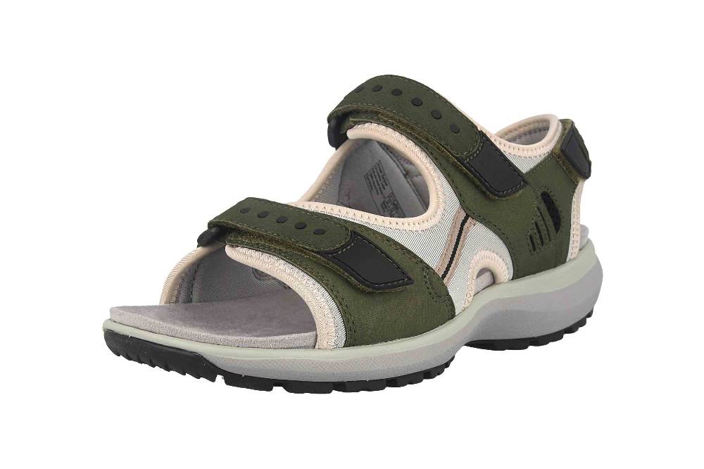 Westland Olivia 02 Sandalen In Übergrößen Grün 78402 21 630 Große Damenschuhe