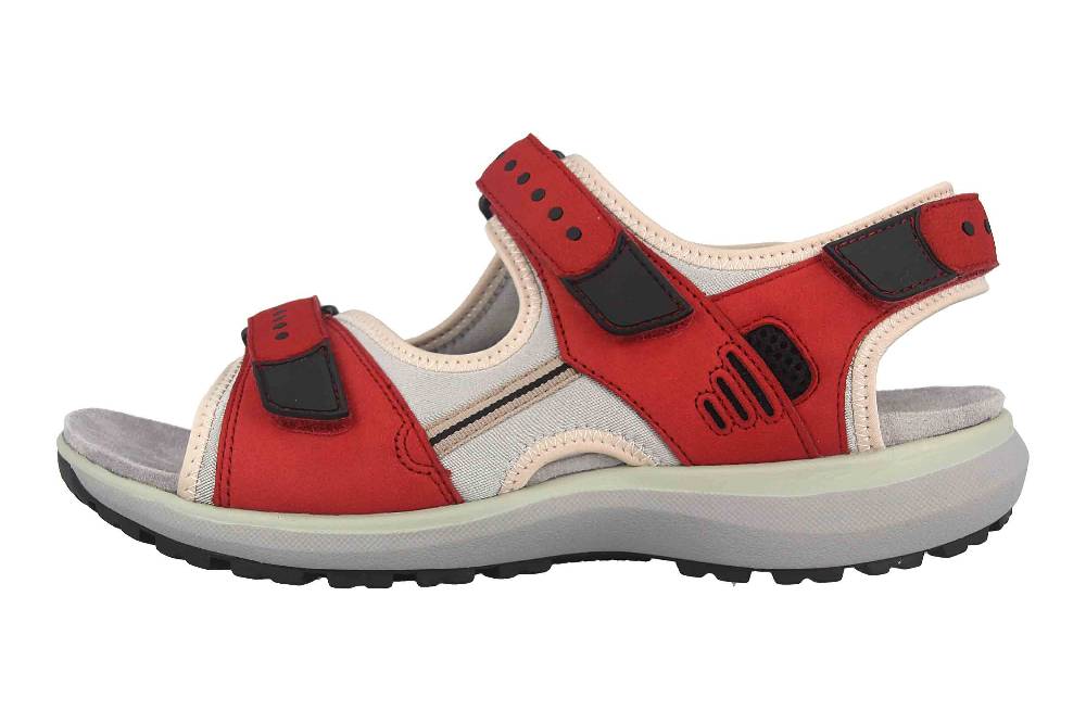 Westland Olivia 02 Sandalen in Übergrößen Rot 78402 21 400 große Damenschuhe