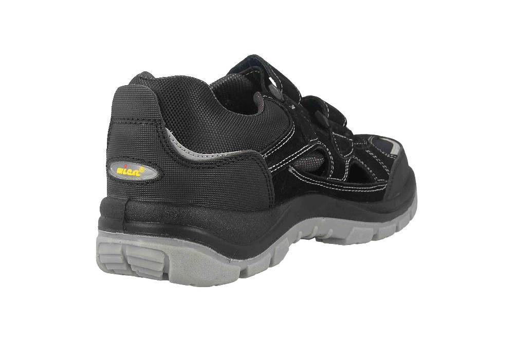 Wica Maletto Arbeitsschuhe In Übergrößen Schwarz 31390 Große Herrenschuhe
