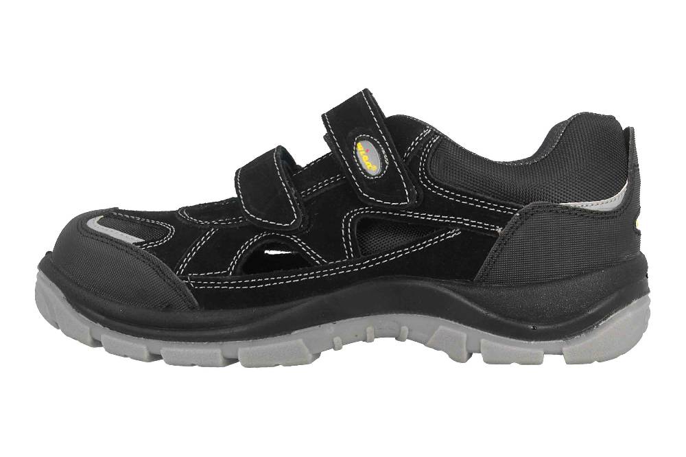 Wica Maletto Arbeitsschuhe in Übergrößen Schwarz 31390 große Herrenschuhe