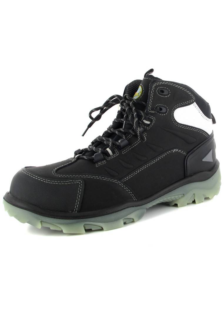 Wica Sicherheits Stiefel S3 in Übergrößen Schwarz 33139 große Herrenschuhe