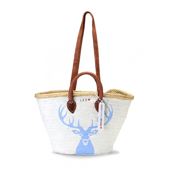 Lillykunkeldesign Oh Deer blau