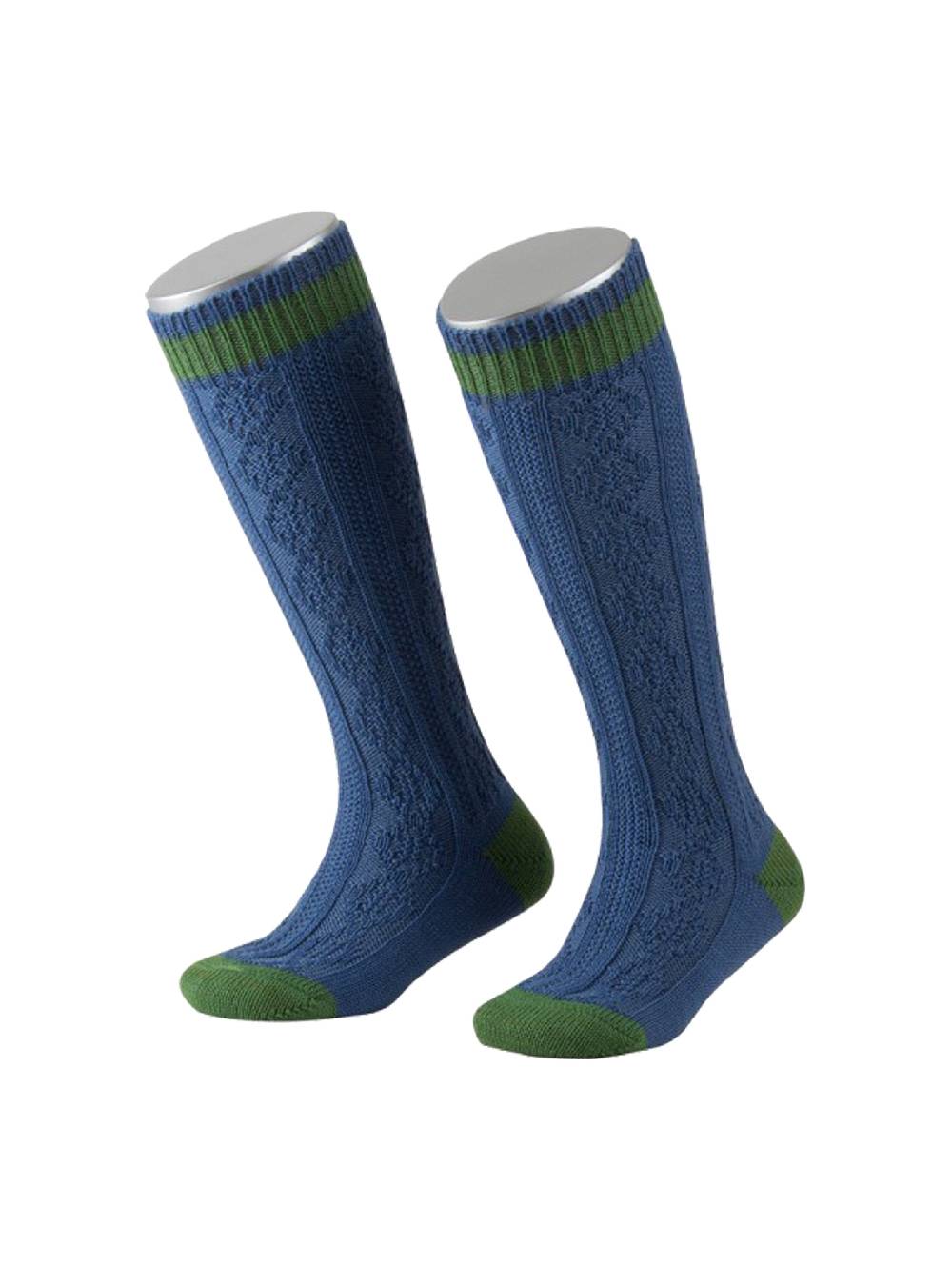 Limberry Blau-grüner Trachtenstrumpf für Kinder - L361R