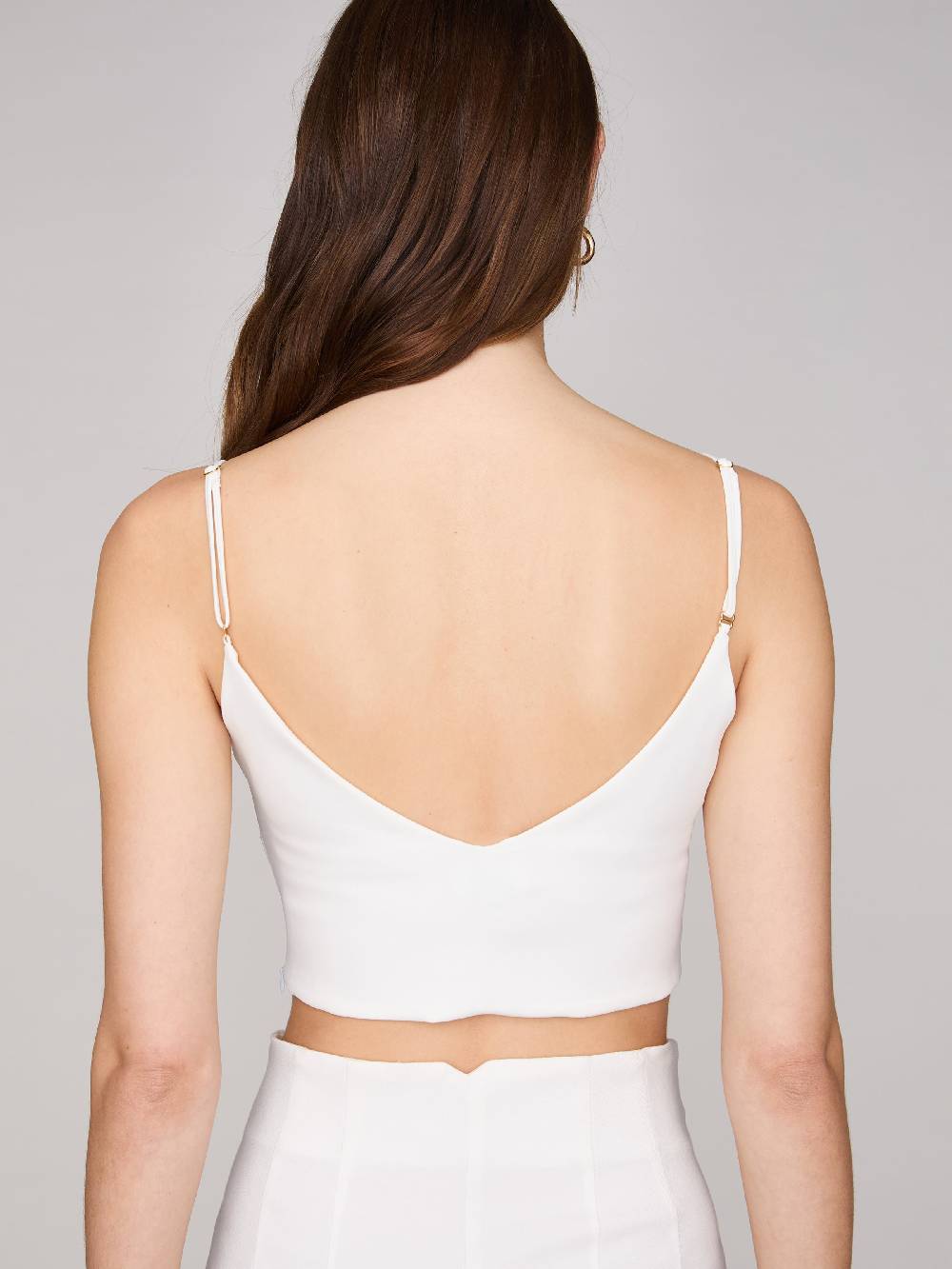 Limberry Cremefarbenes Braut-Top Mit Dünnen Trägern - VIVA