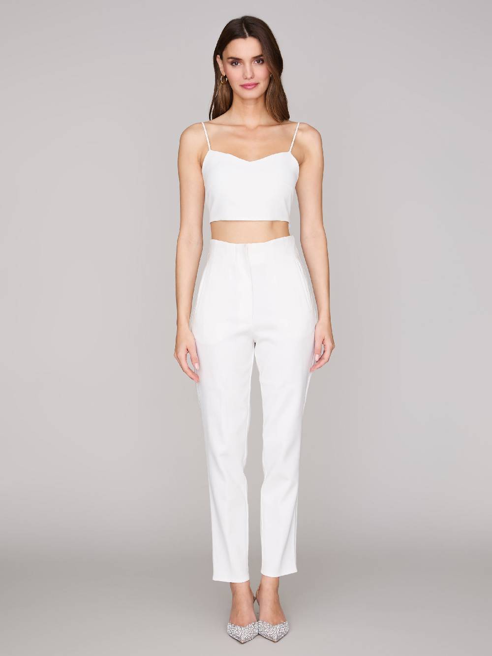 Limberry Cremefarbenes Braut-Top Mit Dünnen Trägern - VIVA