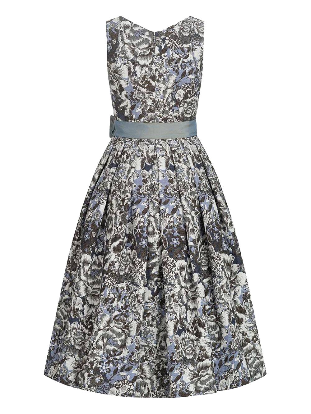 Limberry Dirndl Mit Floralem Allover Muster - ANNELIE BLUE FLOWER