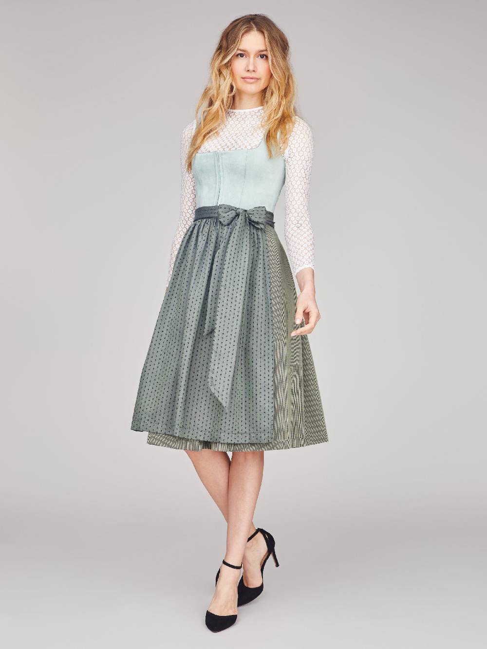 Limberry Dirndl Mit Velours-Mieder In Hellem Türkis - LAYLA LIGHT TURQUOISE