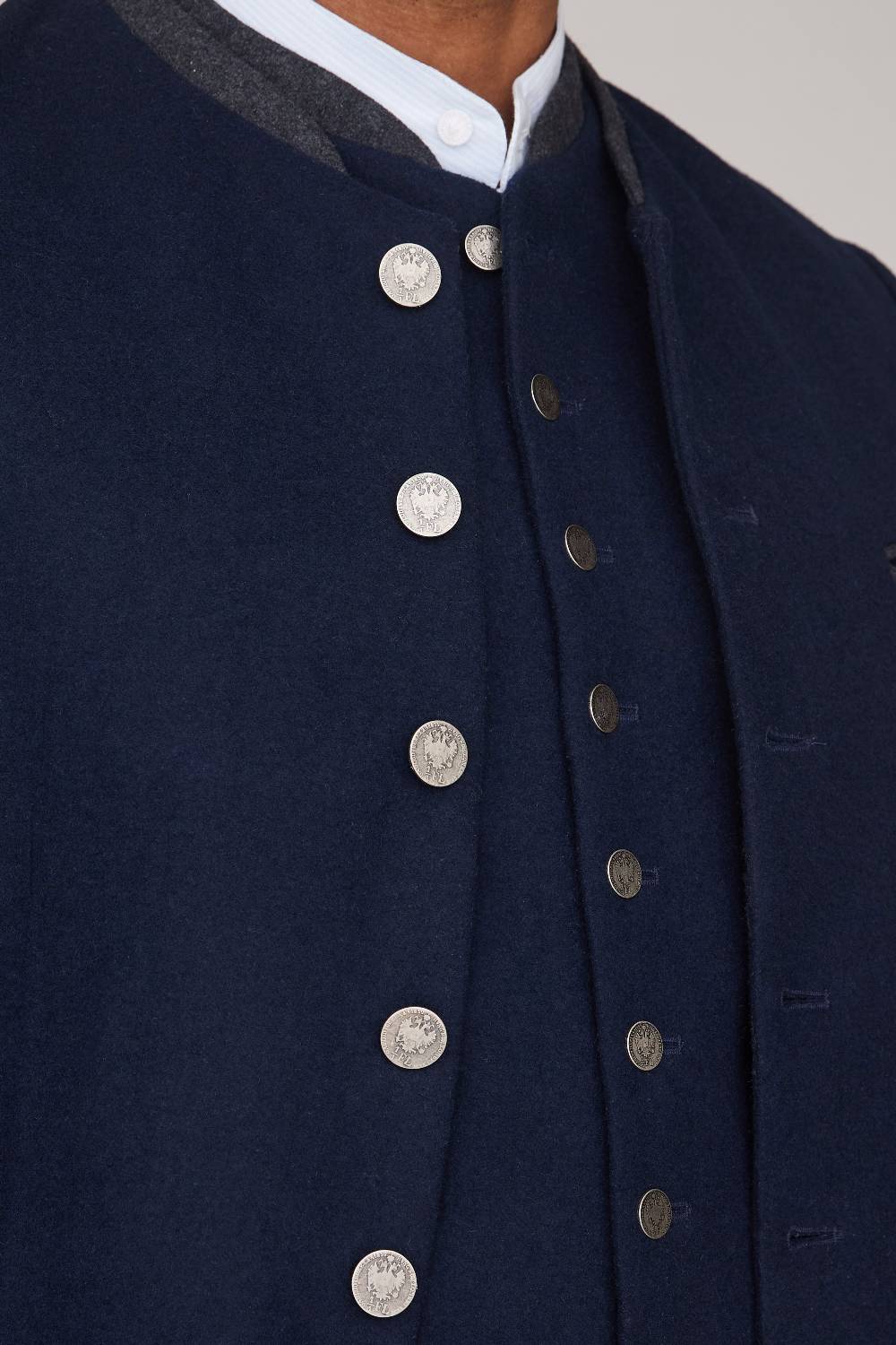 Limberry Dunkelblauer Trachtenjanker - VALENTIN DARK NAVY