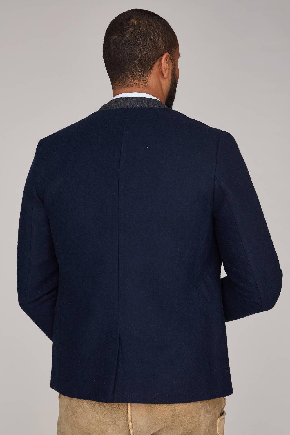 Limberry Dunkelblauer Trachtenjanker - VALENTIN DARK NAVY