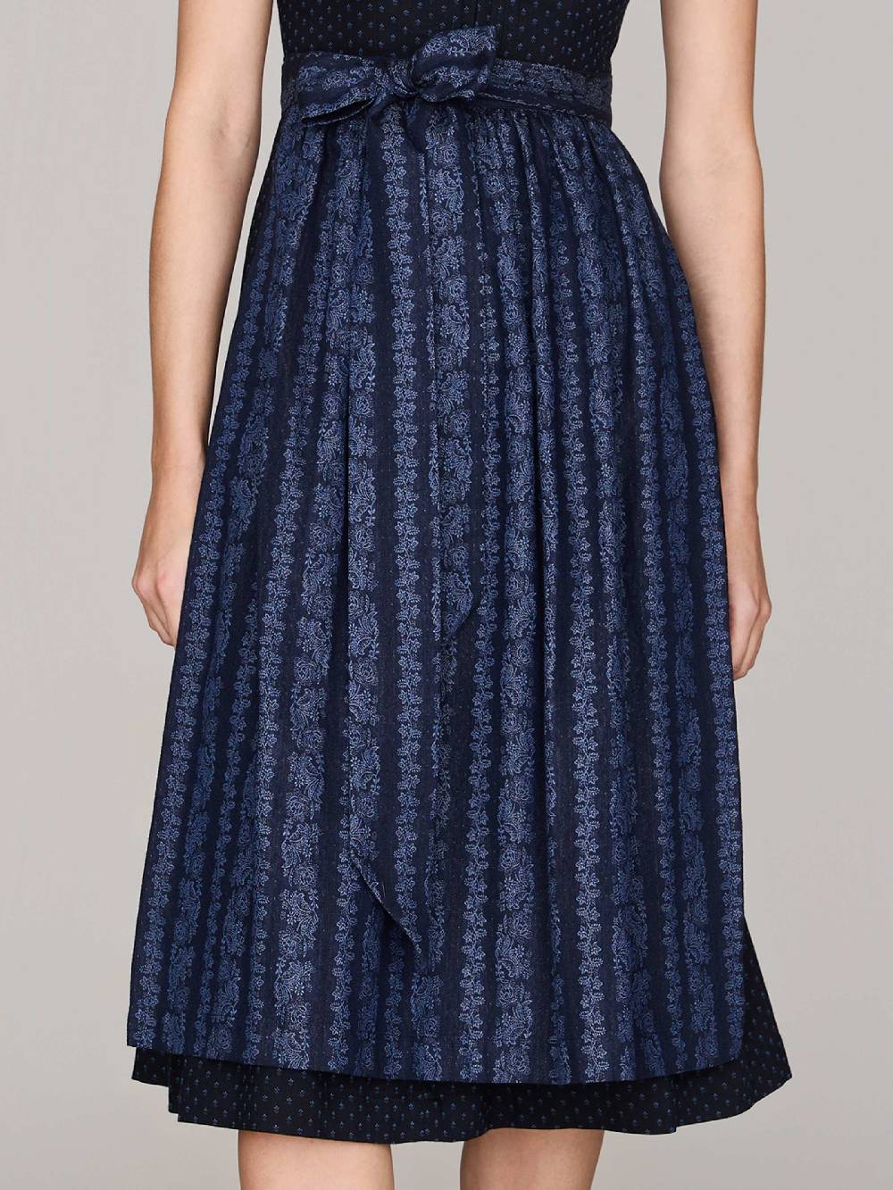 Limberry Dunkelblaues Dirndl Mit Streublumen - VERA BLUE GRAPHITE