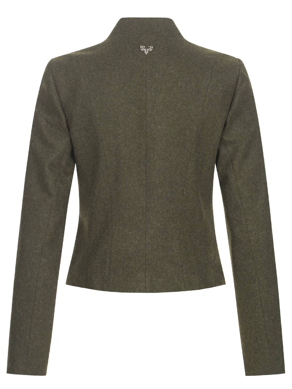 Limberry Dunkelgrüner Trachtenjanker Aus Loden - TIFFANY LODEN GREEN