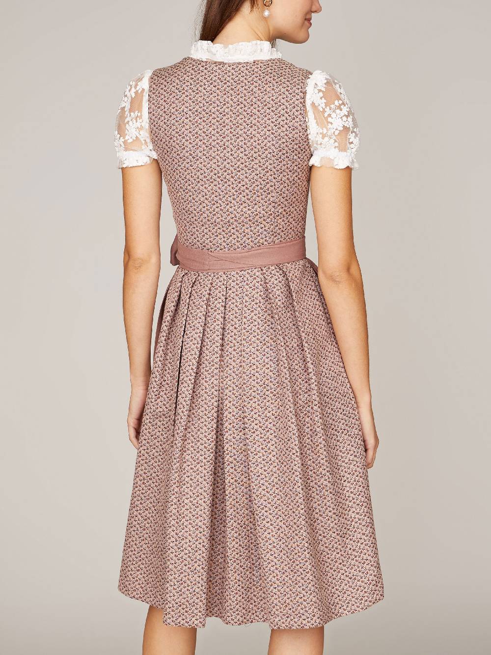 Limberry Geblümtes Roséfarbenes Dirndl - ANNE DUSTY ROSE