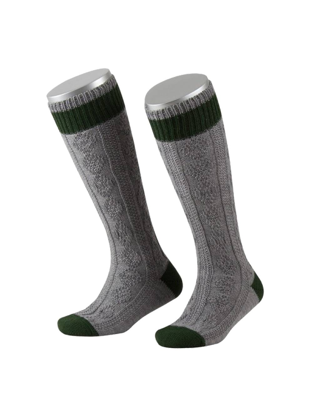 Limberry Gestrickter Kinderkniestrumpf mit Ringelrand - L320R_0316