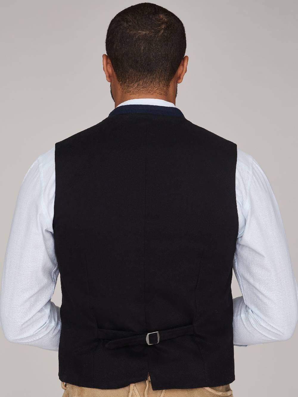 Limberry Graue Trachtenweste Aus Loden - THEO SLATE GREY