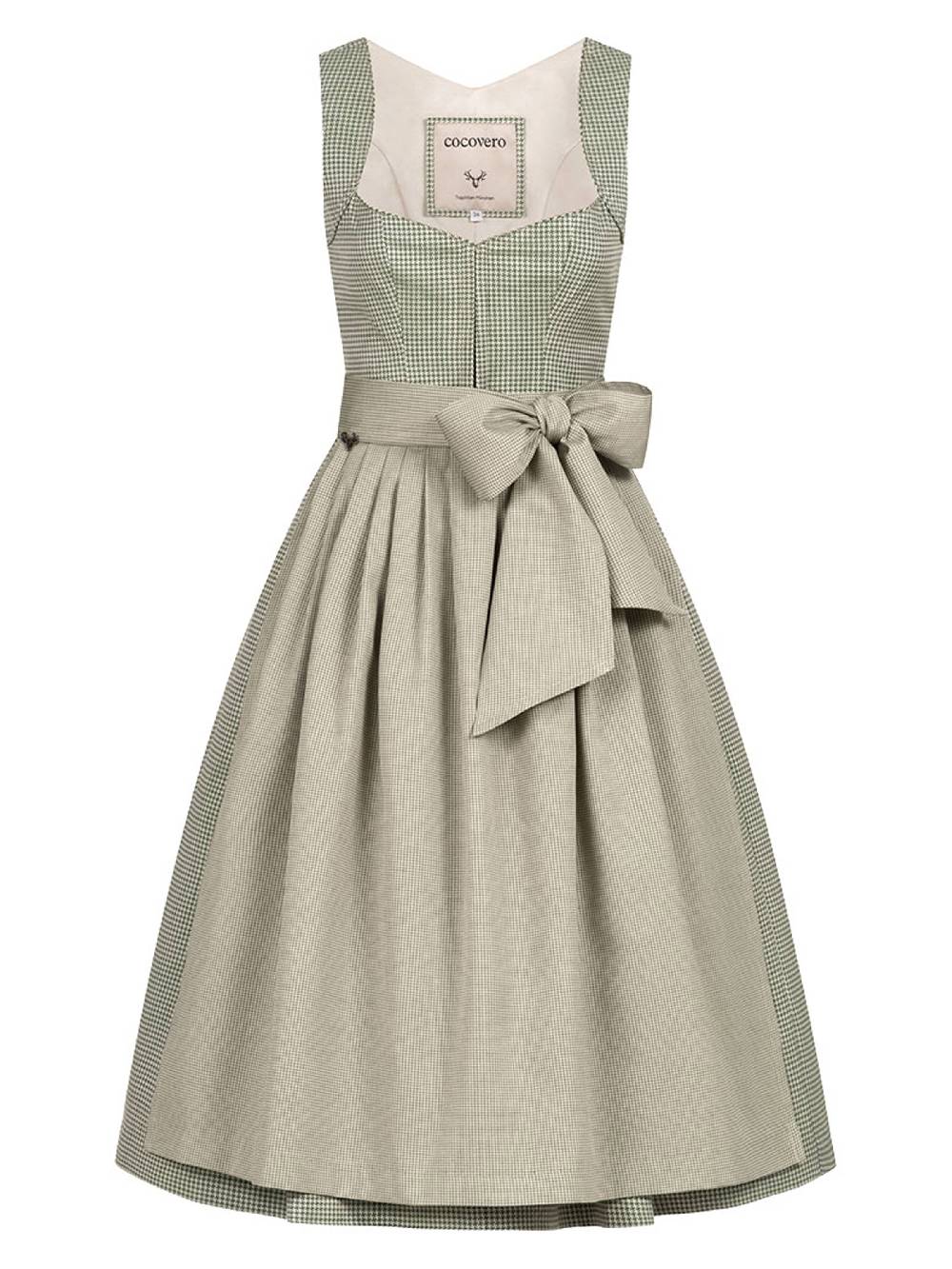 Limberry Grünes Dirndl Mit Hahnentrittmuster - ANNELIE PEPITA GREEN