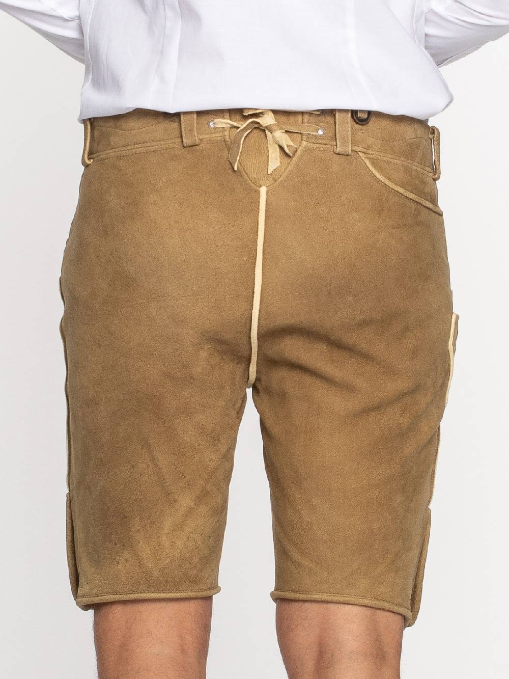 Limberry Hellbraune Hirsch-Lederhose - LUDWIG HELLBRAUN