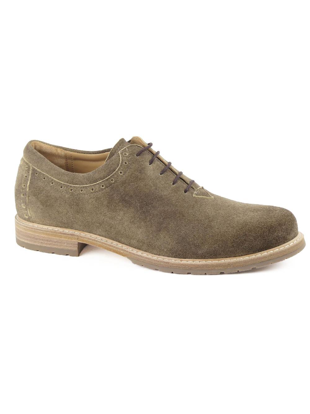 Limberry Hellbraune Trachten Schnürschuhe - 6036 ANTIKBOCK