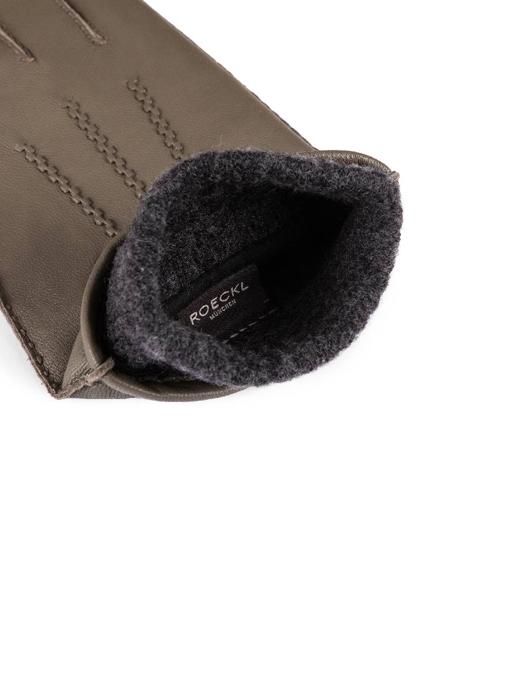 Limberry Khakifarbener Handschuhe Mit Woll-Manschette - METZ KHAKI