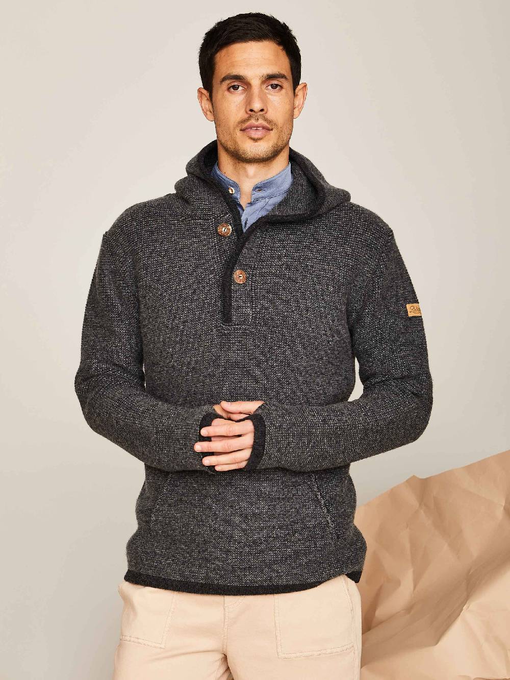 Limberry Anthrazitfarbener Troyer - XAVER