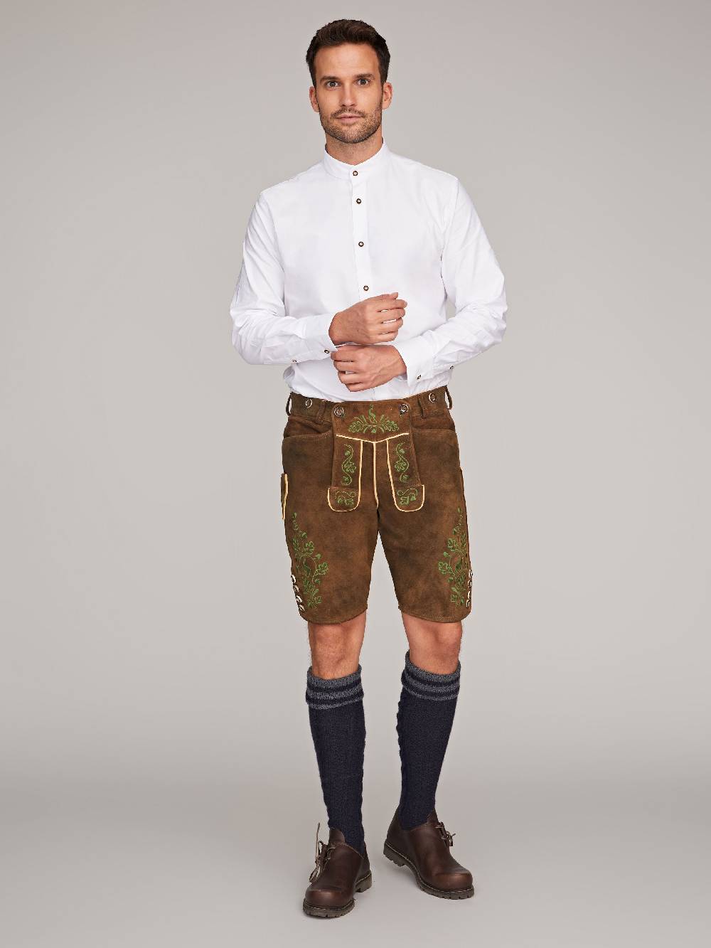 Limberry Antikbraune Lederhose - LUDWIG ANTIKBRAUN