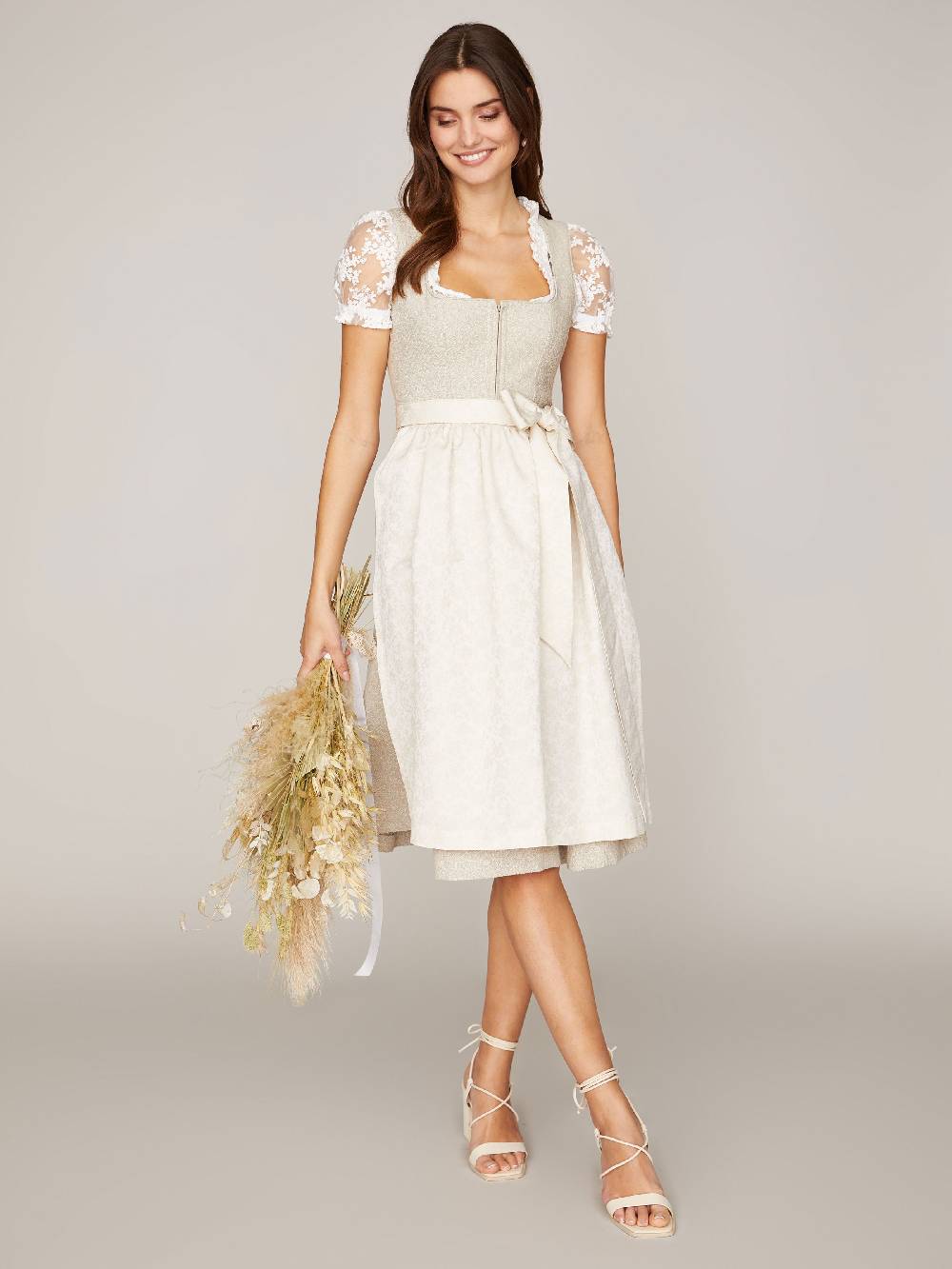 Limberry Beigefarbenes Dirndl - EMMA IVORY