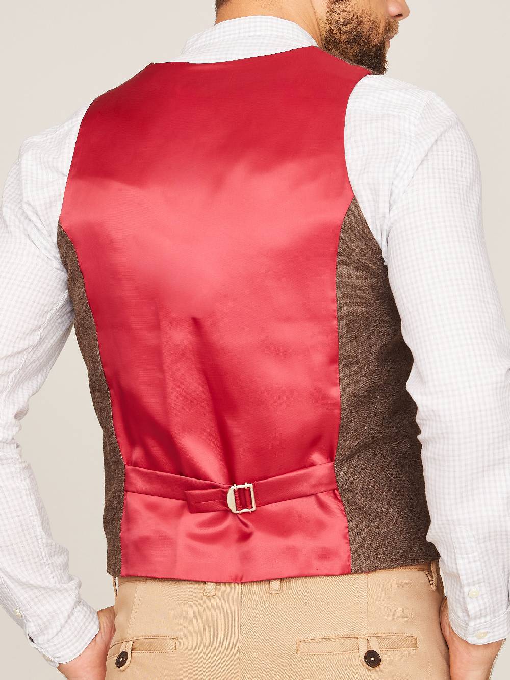 Limberry Braune Trachtenweste - SEBASTIAN BRAUN