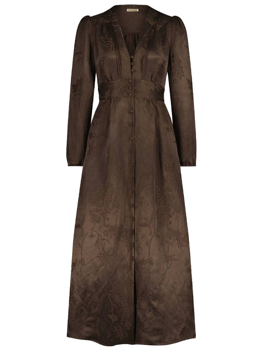 Limberry Braunes Kleid Mit Floralem Muster - ZOE