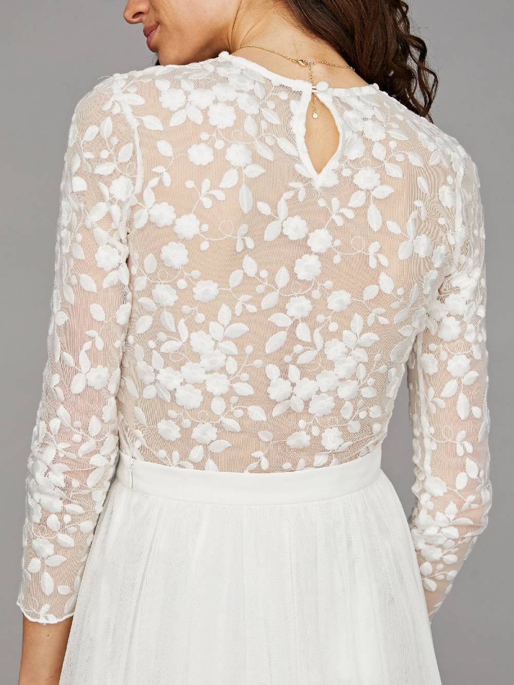 Limberry Braut-Body Mit Blumen-Spitze - ELLEN